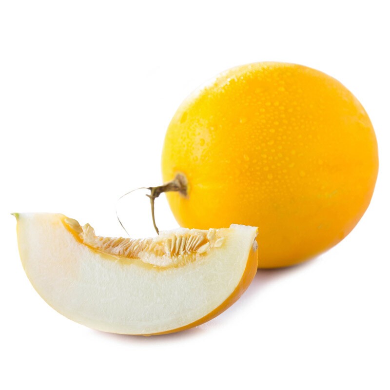 云南黄河蜜瓜 黄金哈密瓜2个装(3.4-4kg)
