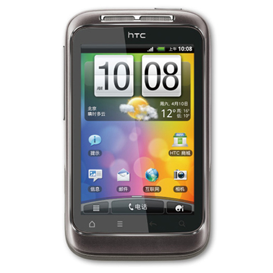 htca510e3g手机新野火黑色银色