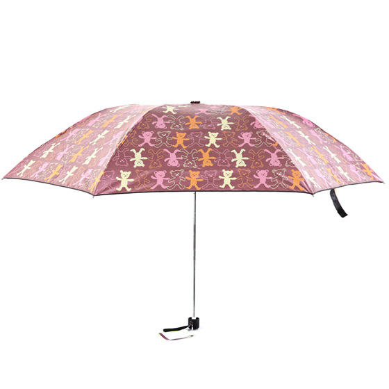 宏达8825三折超细色胶钢笔伞