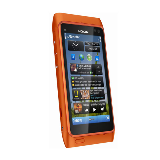诺基亚n8橙色橙色