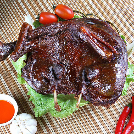 仙都包装辣酱板鸭358g2红色