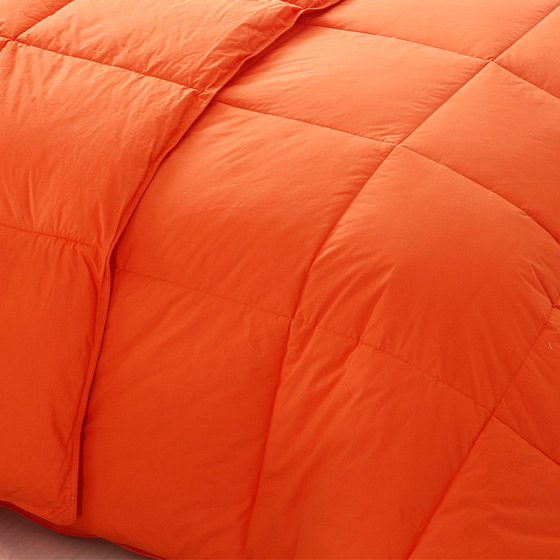 菲罗菈靓彩羽绒冬被橙色2224m橙色