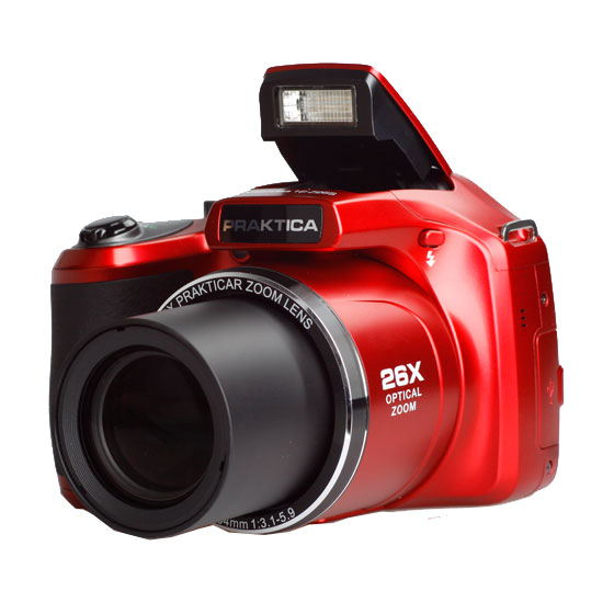 德国柏卡1600万26倍长焦相机 红色