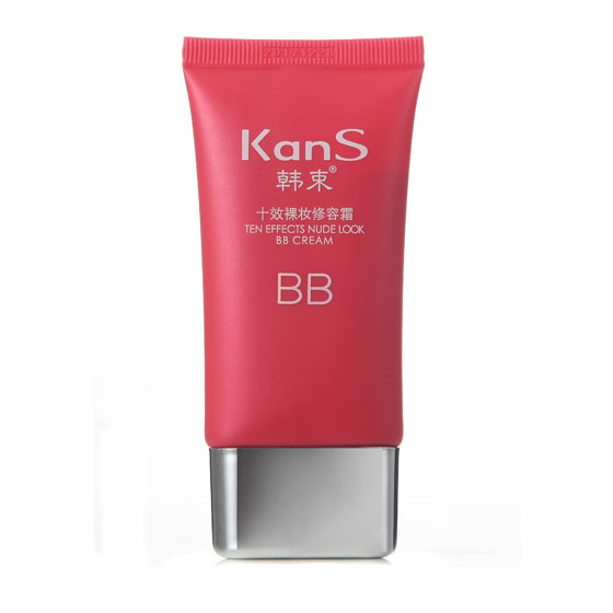 韩束十效裸妆10周年巨献bb霜臻享升级组红色