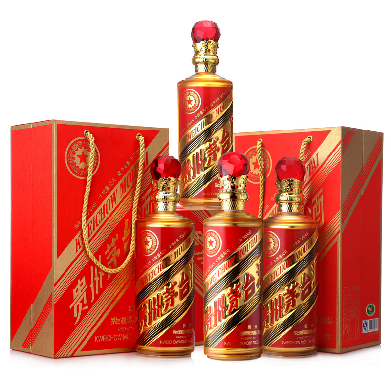 茅台金奖百年年份收藏酒至尊组黄色