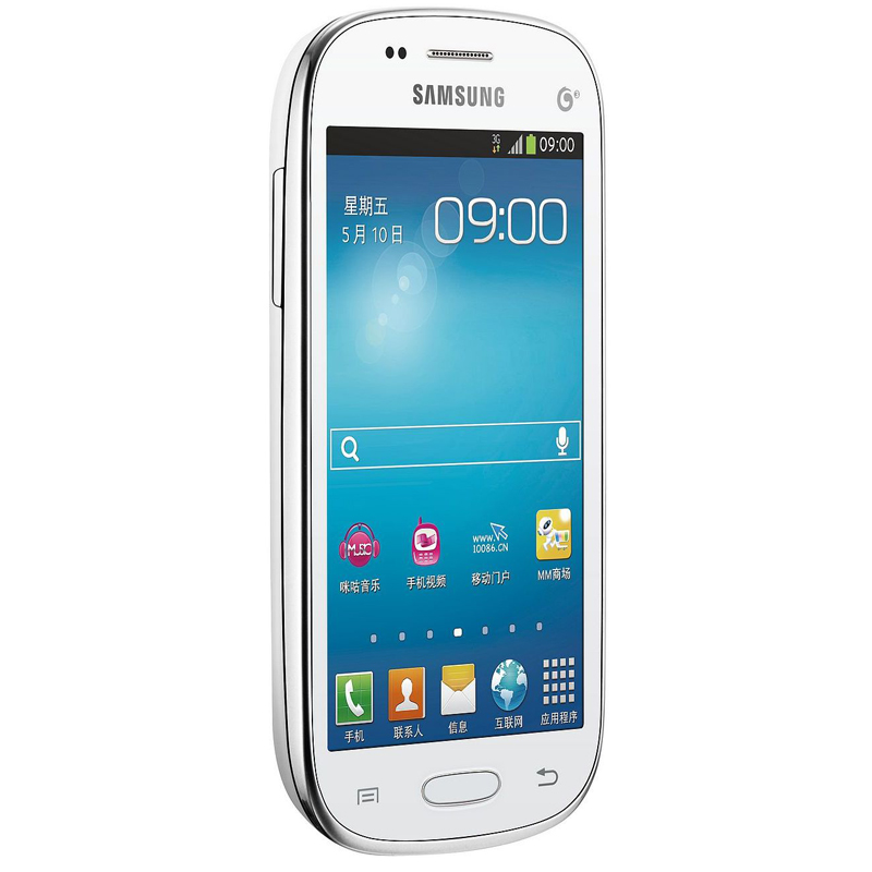 三星samsung双核3g超值特惠手机白色