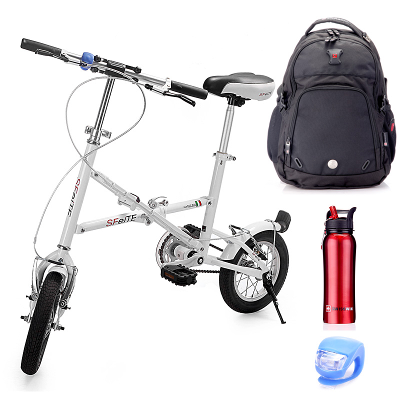 圣飞特蜂鸟x系列折叠自行车升级款白色