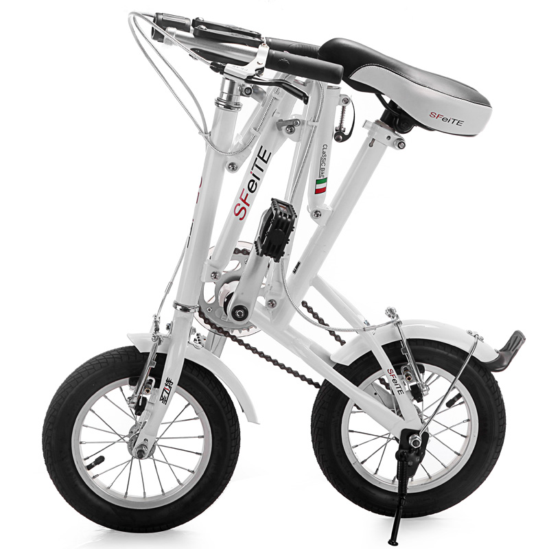 圣飞特蜂鸟x系列折叠自行车升级款白色