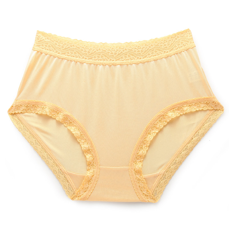 [官网自营]阙兰绢100%桑蚕丝纯色内裤5件组