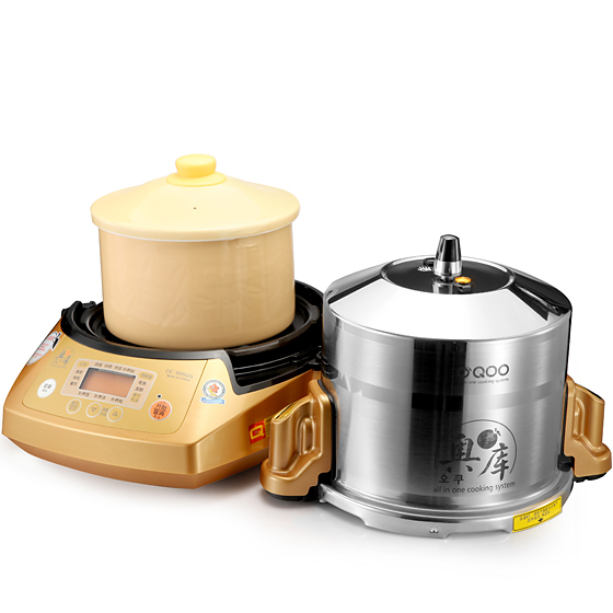 奥库养生锅金色升级款金色