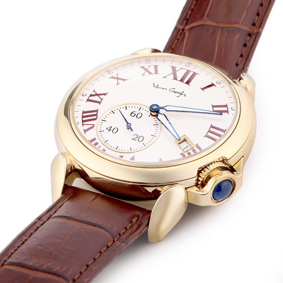 梵高"自画像系列"皇室典藏机械腕表 金色