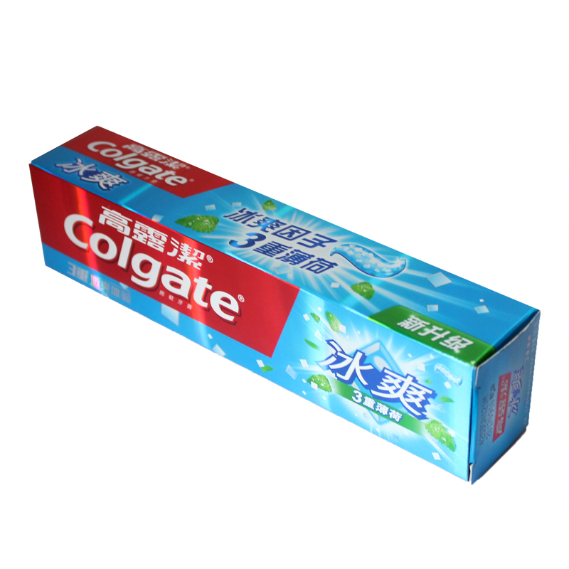 高露洁冰爽牙膏90g 红色