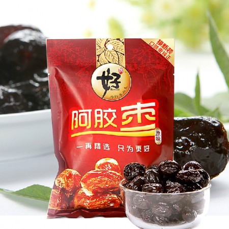 [好牌]沧州特产原味香甜阿胶蜜枣258g×10袋