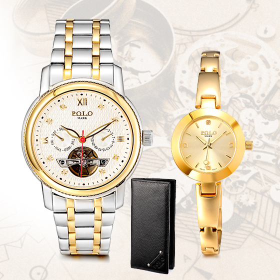 polomark非凡人生真钻机械腕表尊享款