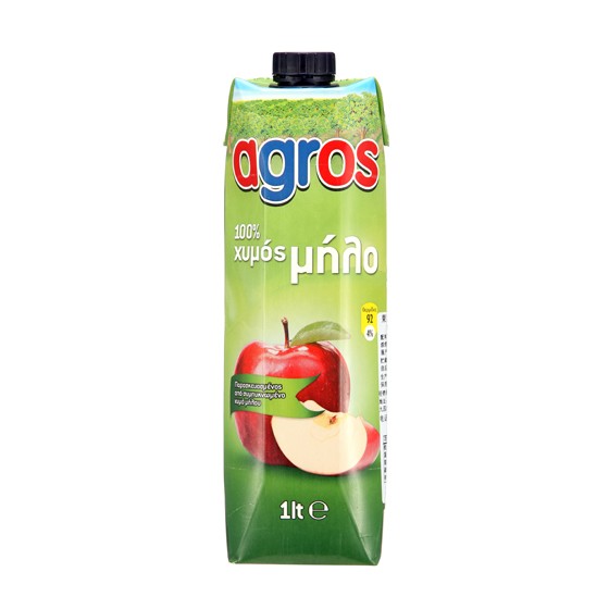 希腊进口莱果仕100%菠萝汁苹果汁4瓶
