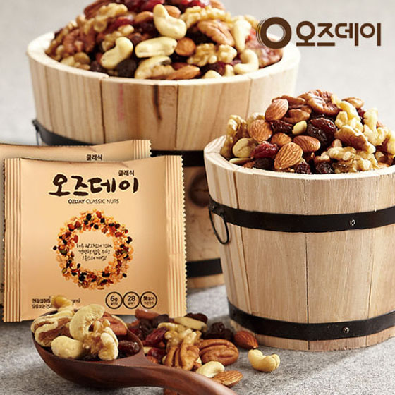 韩国混合坚果14袋*4盒 吃点营养多点