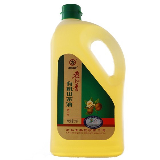 老知青有机山茶油2L（一级 物理冷压榨）