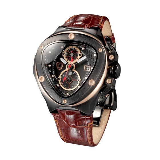 [tv商品]兰博基尼66周年纪念款腕表 玫瑰金色