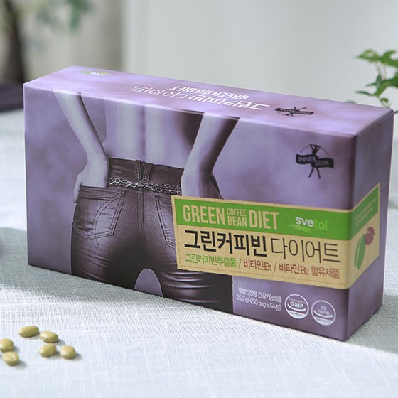海外购韩国INNERSLIM咖啡营养减肥片