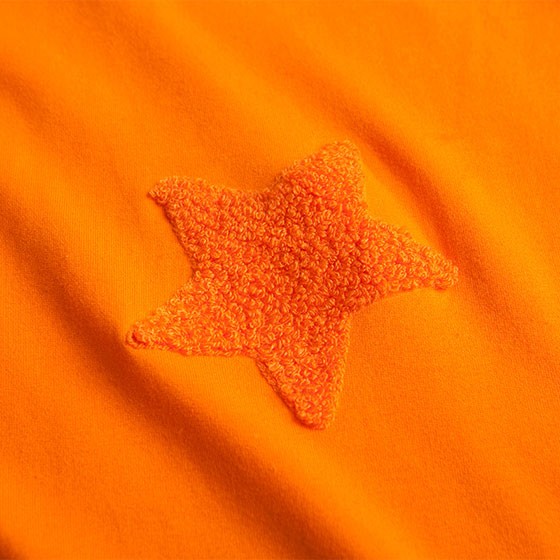 七格格othermix星星绣花长裙橙色