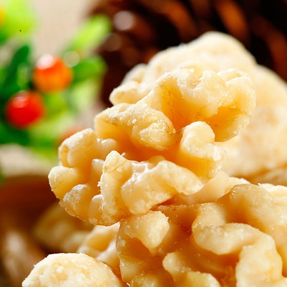 臻味集奶香脱衣核桃仁108g6袋单件约18元