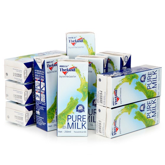 新西兰原装进口纽仕兰牛奶250ml*10盒*6箱