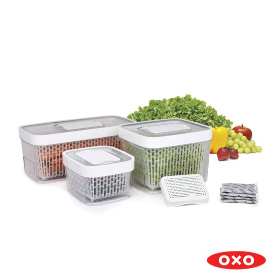 OXO  吸盘式果蔬保鲜盒