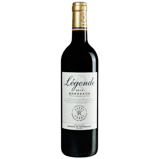 [拉菲]传奇波尔多干红葡萄酒2瓶（单瓶约99元）法国原装进口
