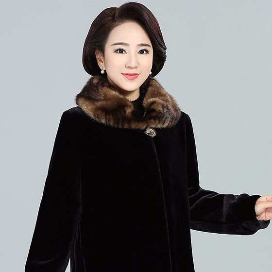 【韵太豪华仿貂绒大衣1yd1511】-惠买-正品拼团上惠买