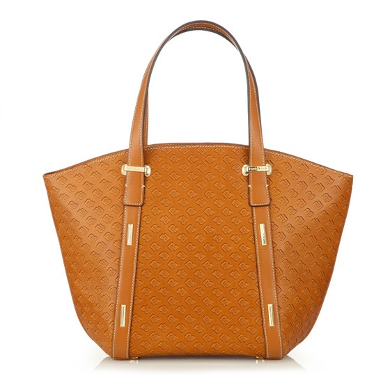 保兰德女士手拎包经典棕送钱包1个