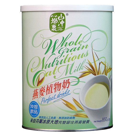 山冲坳里台湾进口燕麦植物奶850g*1罐（营养丰富）