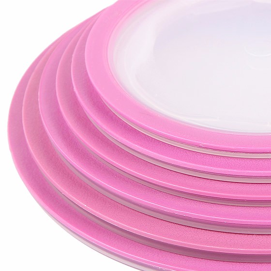 [美之扣] 透明抽真空家用器皿保鲜盖10件组告别保鲜膜
