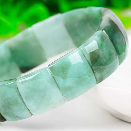 [官网自营]君玉楼 飘花翡翠手排