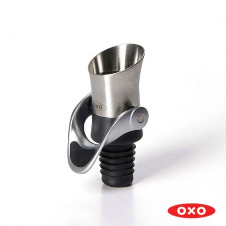 [OXO]二合一不锈钢红酒瓶塞倒酒器
