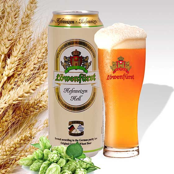 [捷狮]小麦啤酒和黑啤24+24组合装 德国原装进口