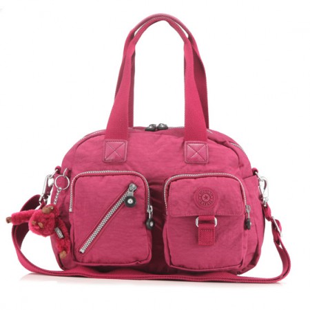 kipling乐享生活经典女包红莓色