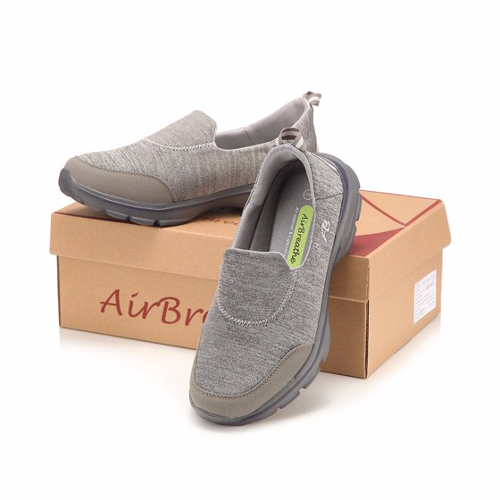 airbreathe休闲舒适男鞋灰色