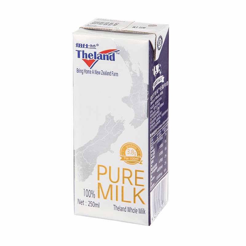 新西兰原装进口纽仕兰 3.8克高蛋白牛奶