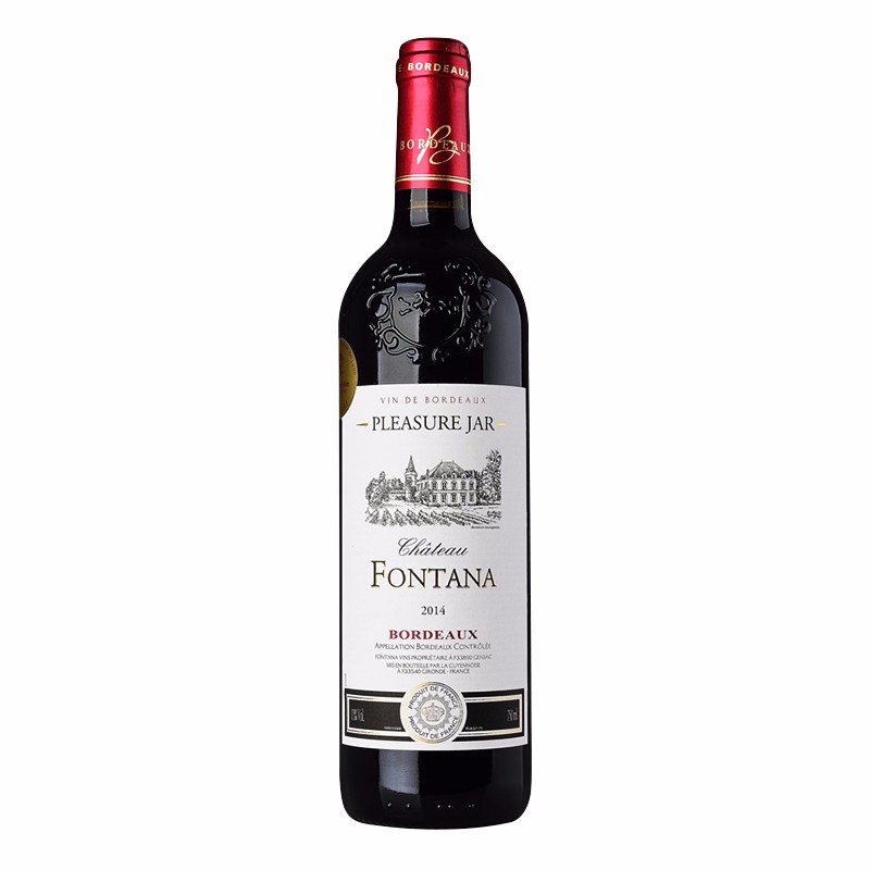 法国原装进口 富特城堡干红葡萄酒·750ml*6