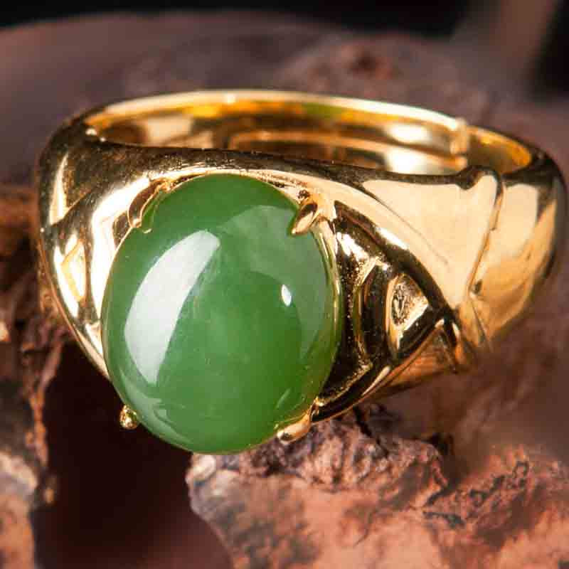 鼎云轩和田玉对戒