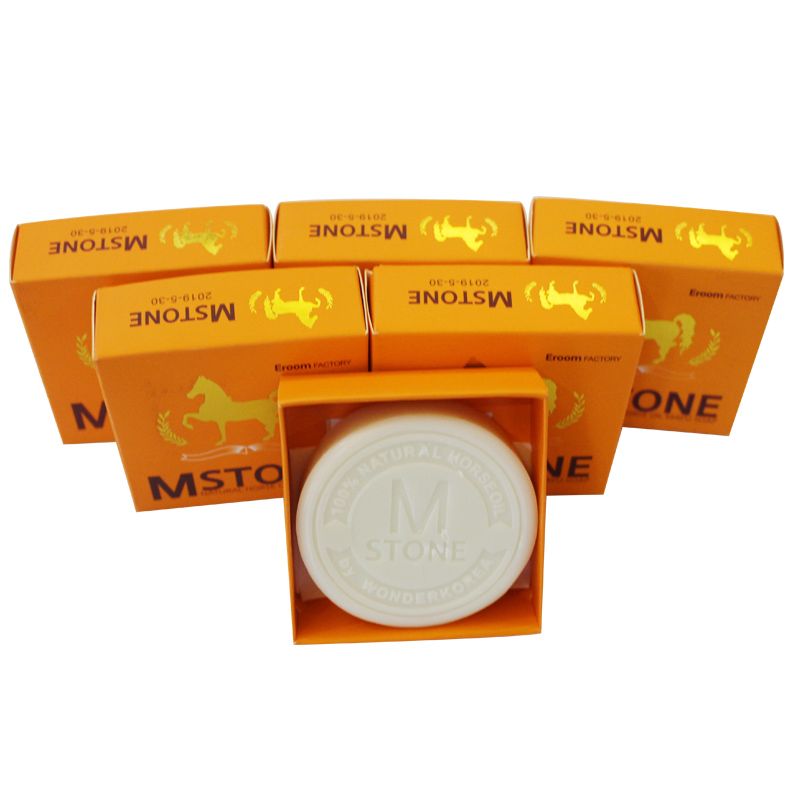 Mstone韩国原装进口马油皂·6盒组