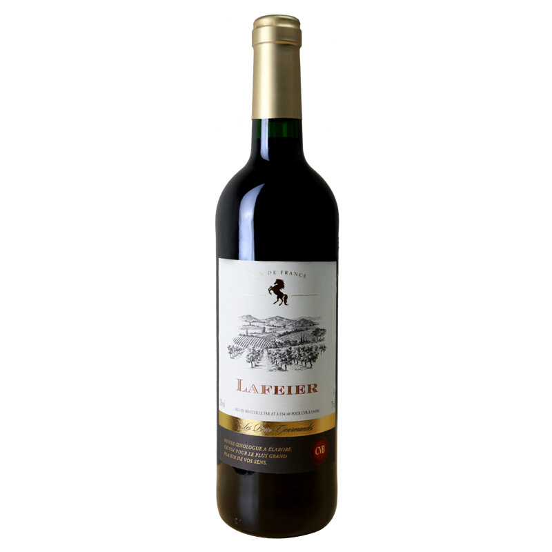 法国原瓶进口红酒 拉斐尔干红葡萄酒·750ml*6瓶·酒红色