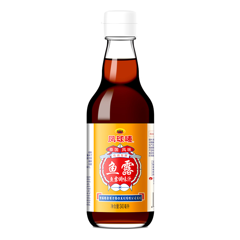 凤球唛原汁鱼露调味汁340g5瓶