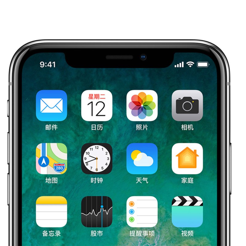 Apple苹果手机iPhoneX公开版256G·银色