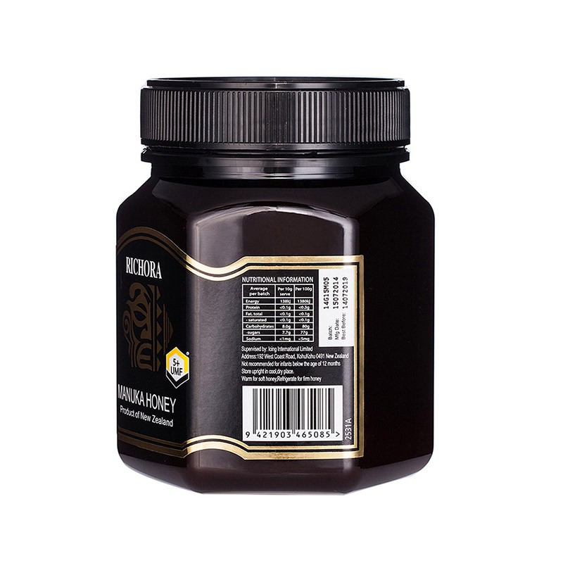 新西兰进口瑞琪奥兰麦卢卡蜂蜜(UMF5+)1000g