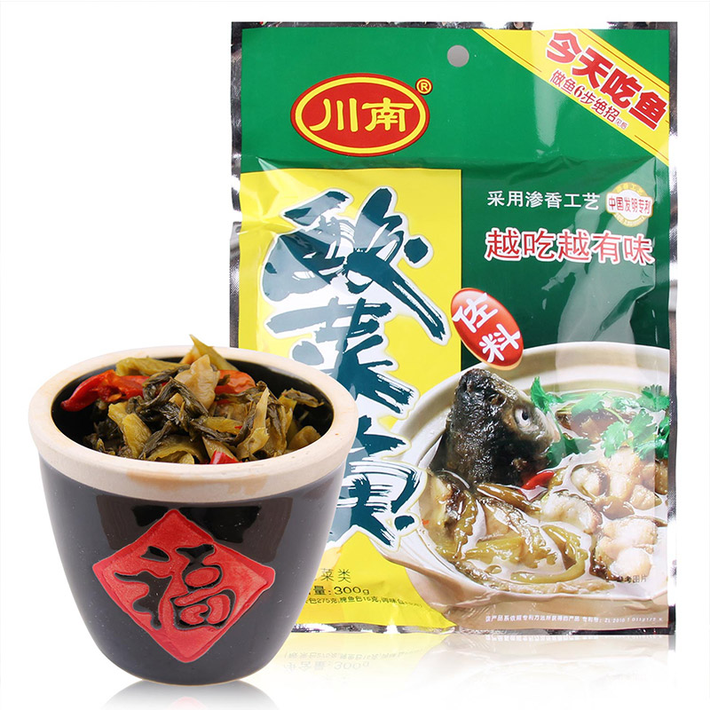 川南 酸菜鱼佐料300g*6袋