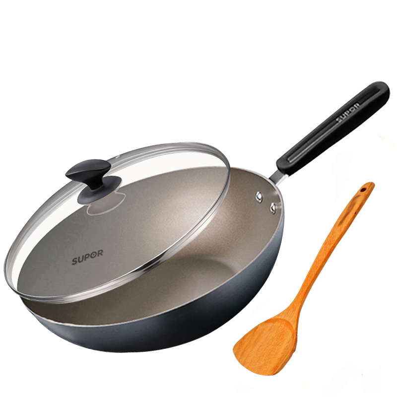 苏泊尔supor 30cm炒锅不粘锅炒菜锅电磁炉明火通用pc30y4