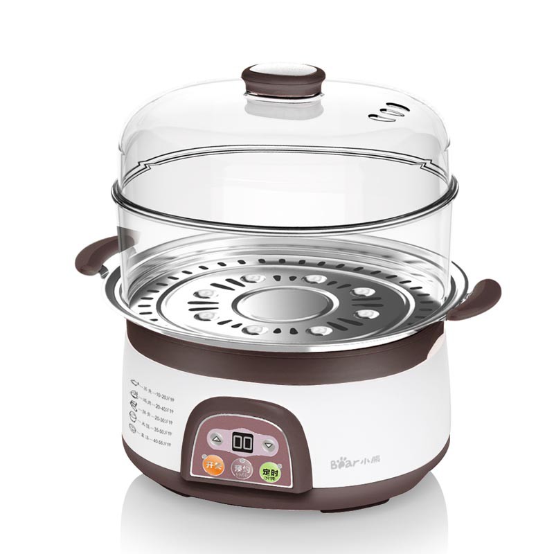 新品〕小熊(bear)双层可预约定时电蒸锅 6l dzg-3122所有评论