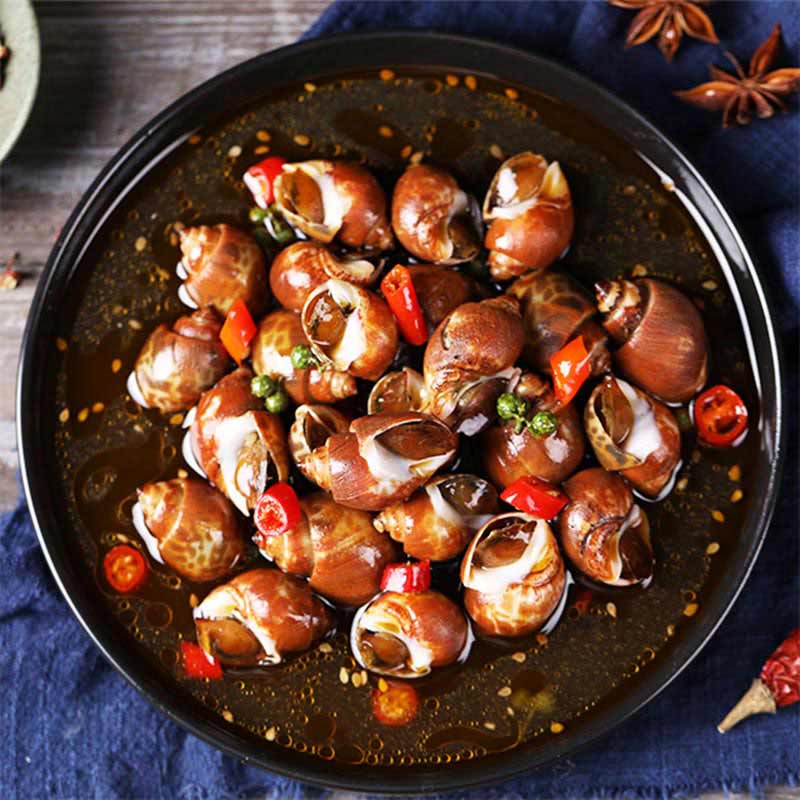 渔人小胖 麻辣小海螺300g/盒*3盒