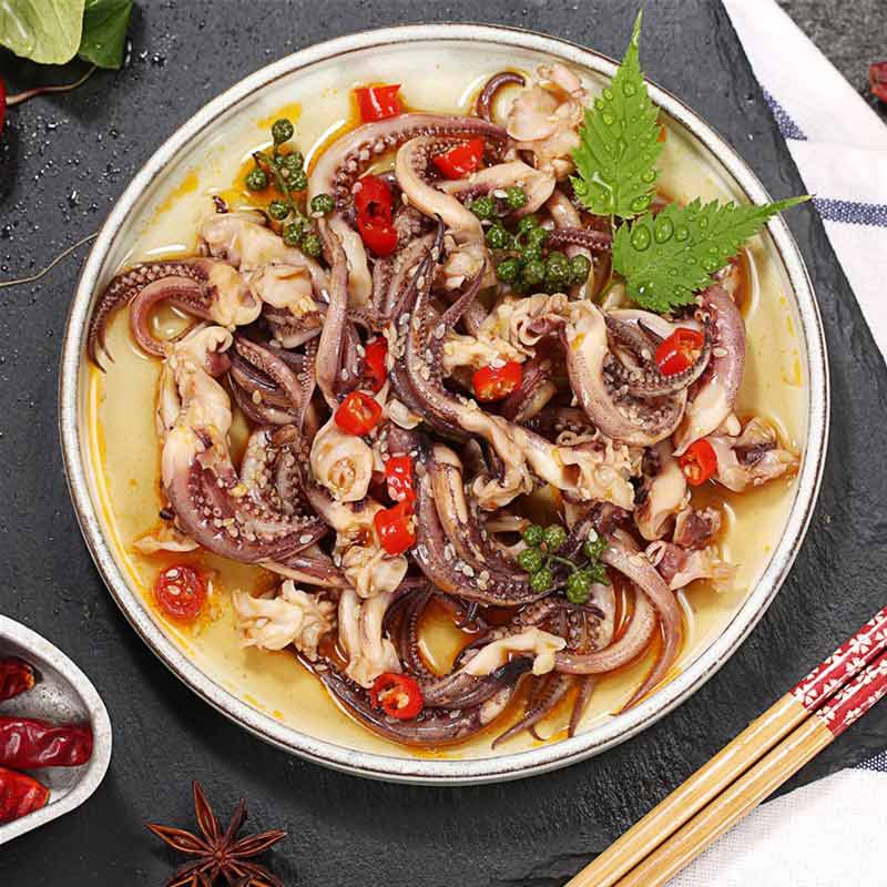 麻辣鱿鱼头250g盒3盒